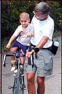 biking with Ismael